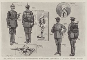 The Interchange of Ideas on Military Uniform between Emperor William II and King Edward VII, Examples of the German Service Kit by Ralph Cleaver